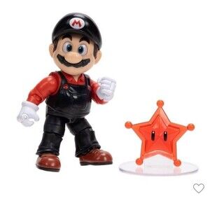 The Super Mario Galaxy Movie FLYING MARIO w RED STAR Figure NEW Release 2026